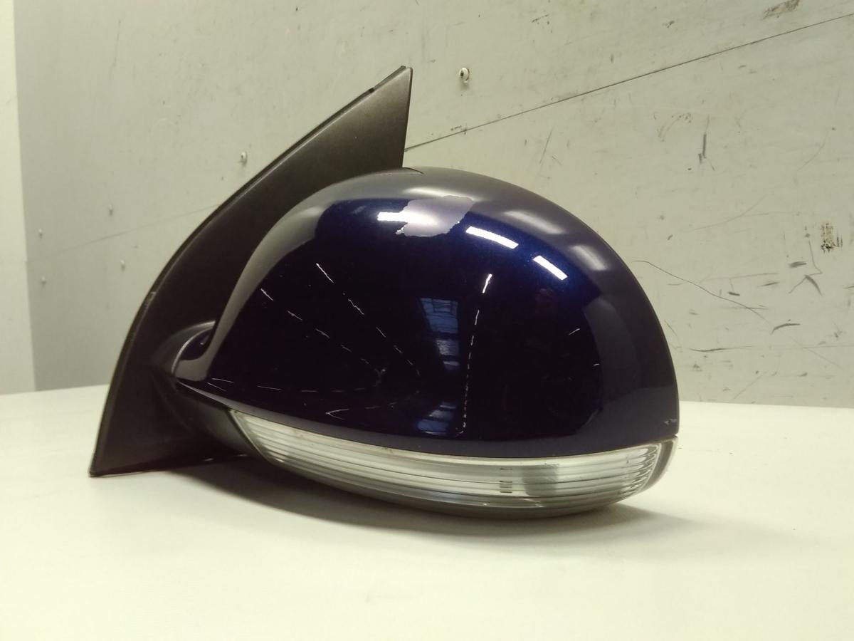 VW Golf 5 1K orig. Au&szlig;enspiegel links elektrisch beheizt BJ2008 LD5Q Shadow Blue