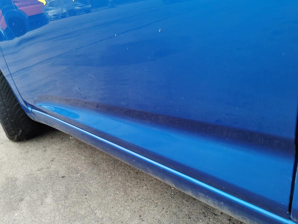 Chevrolet Spark M300 Fahrertür Tür Autotür Rohbau vorn links GCT Moroccan Blue