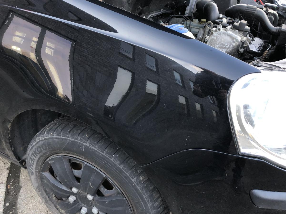 VW Polo 9N3 ab 05 Kotfl&uuml;gel vorn rechts Fender L041 Brillantschwarz