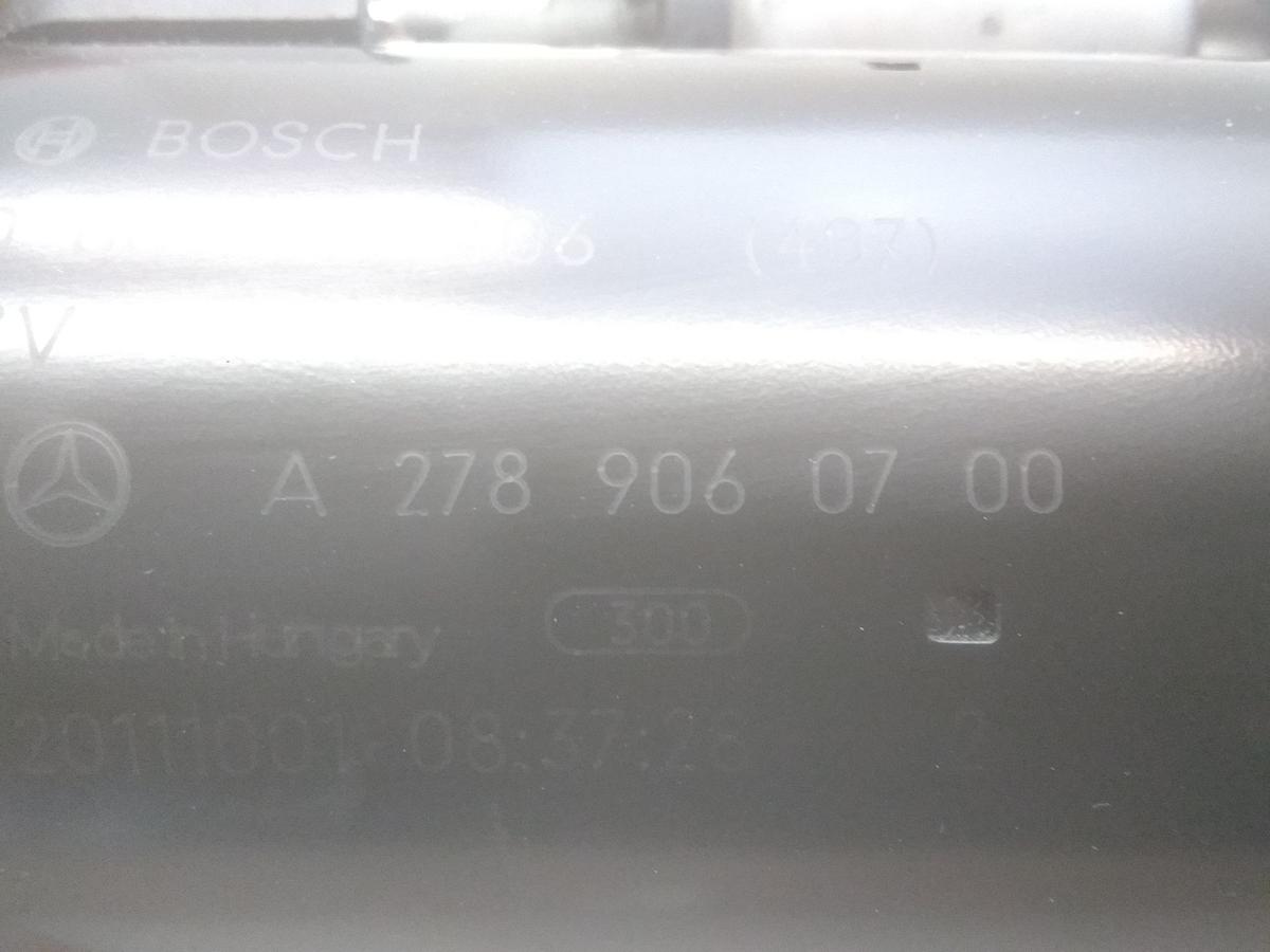 Mercedes E 500 4-Matic 212 original Anlasser Starter 4.7 300kw Bj.2011 A2789060700