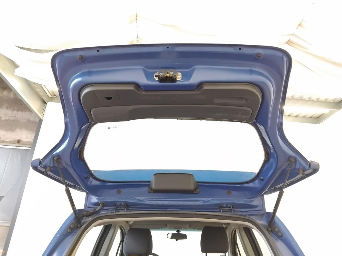 Chevrolet Spark M300 Heckklappe GCT Moroccan Blue mit Heckscheibe BJ2012 Spoiler