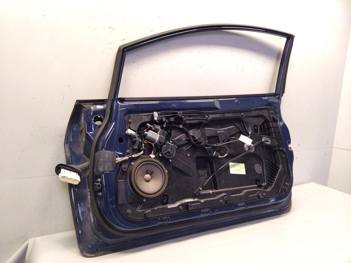 Ford Fiesta JA8 T&uuml;r vorn rechts Beifahrert&uuml;r Blazer-Blau 3-t&uuml;rig BJ2009