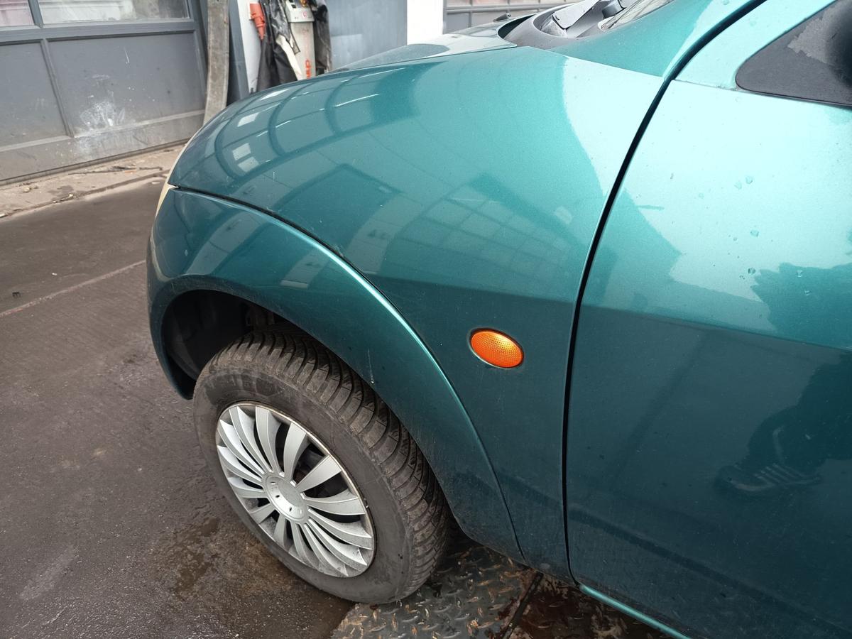 Ford KA RBT original Kotfl&uuml;gel links Karibik Gr&uuml;n Baujahr 1999