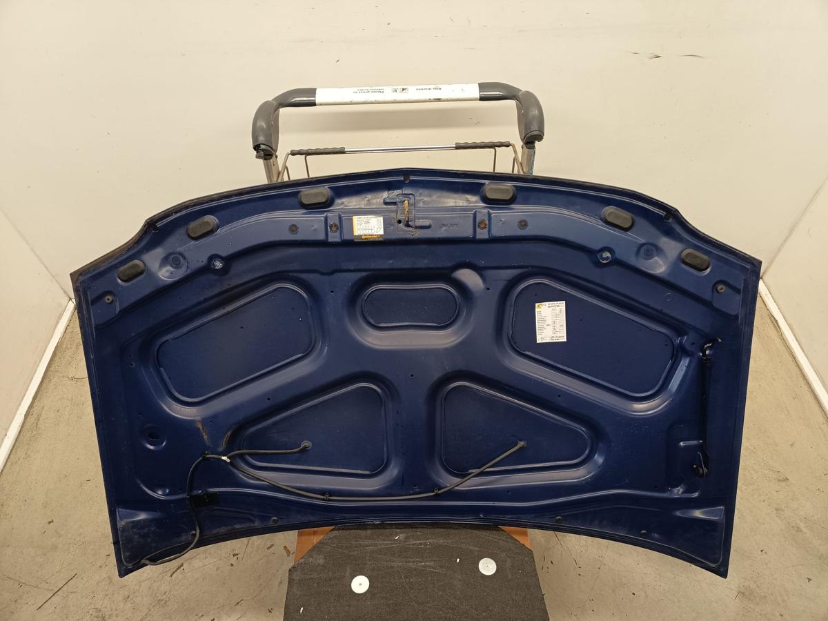 Dacia Logan MCV original Motorhaube Deckel vorne OV61H Blau Facelift Bj 2009