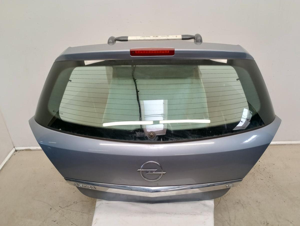 Opel Astra H orig Heckklappe mit Scheibe Z163 Lichtsilber Bj 2006 vor Facelift