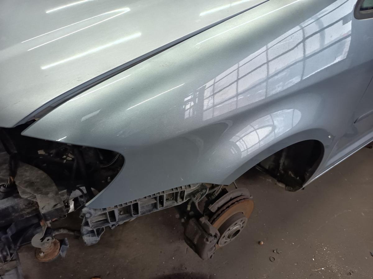 VW Touran 1T3 GP original Kotfl&uuml;gel links Seitenteil R7N Mountaingrey Bj 2010