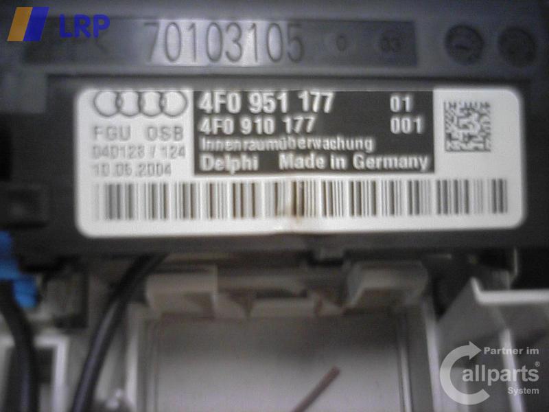 Leselampe V 4F0947135BD Audi A6 (4f, 04/04-) BJ: 2004
