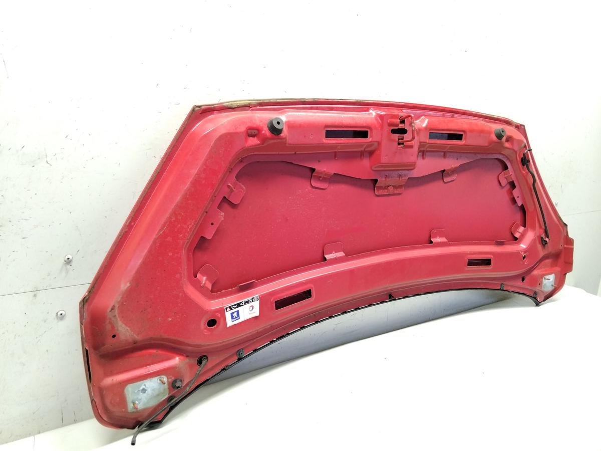 Peugeot 1007 original Motorhaube Deckel vorn rot KKN Rouge Aden BJ2005