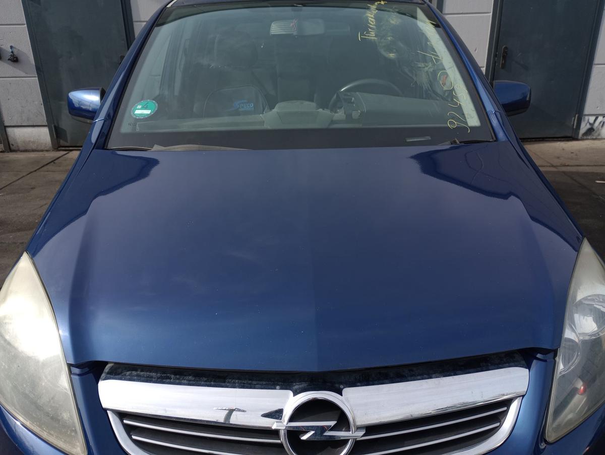 Opel Zafira B original Motorhaube Klappe/Deckel vorn/Front Z21B Ultrablau Bj2010