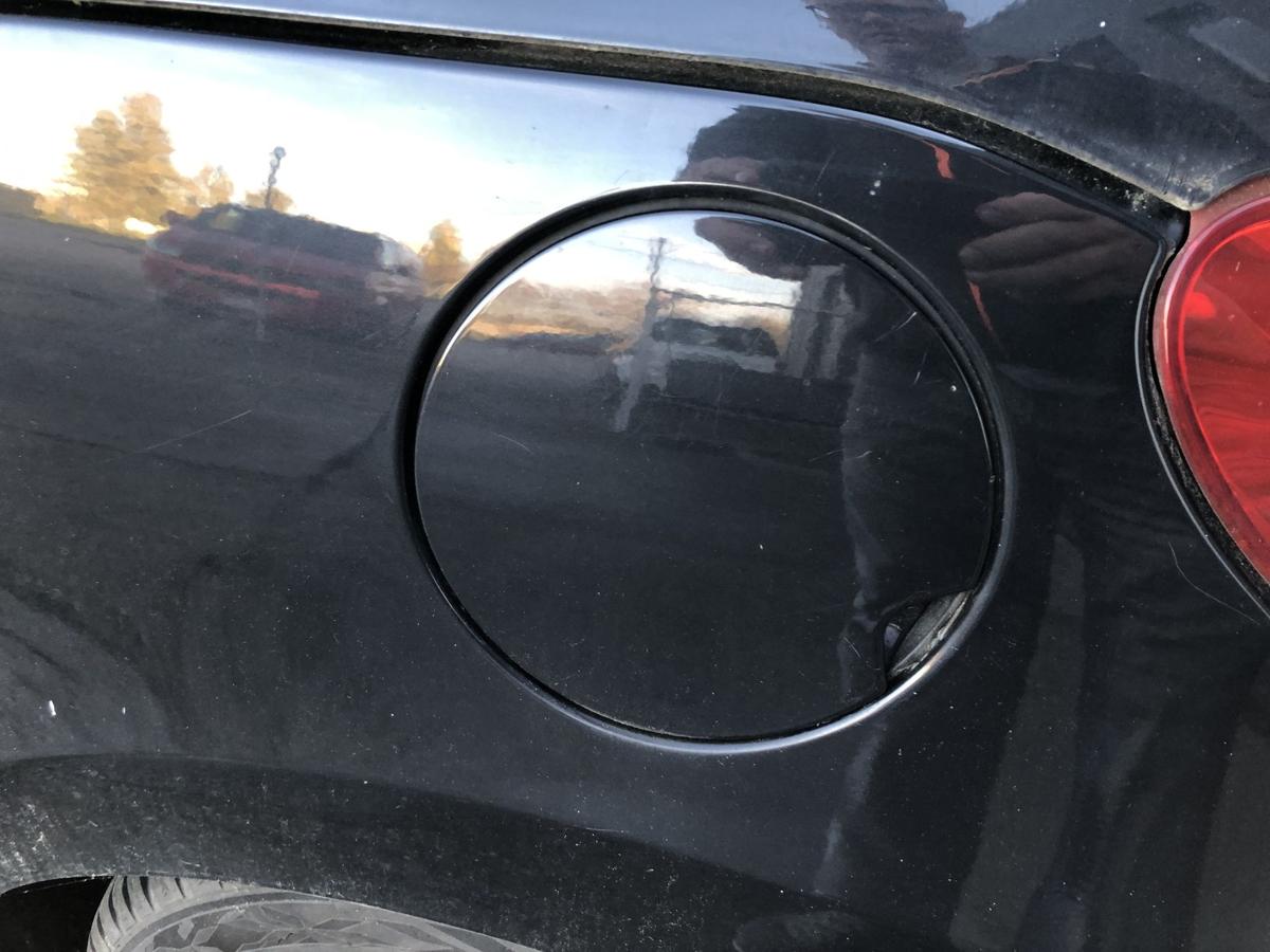 Peugeot 207CC Tankdeckel Tankklappe Tankverschluss EXL Schwarz Obsidien Metallic