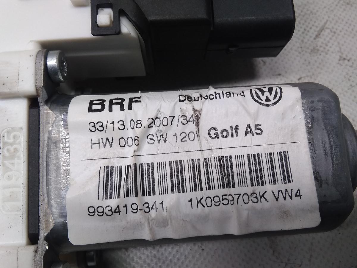 VW Golf 5 original Fensterhebermotor hinten links Bj.2007