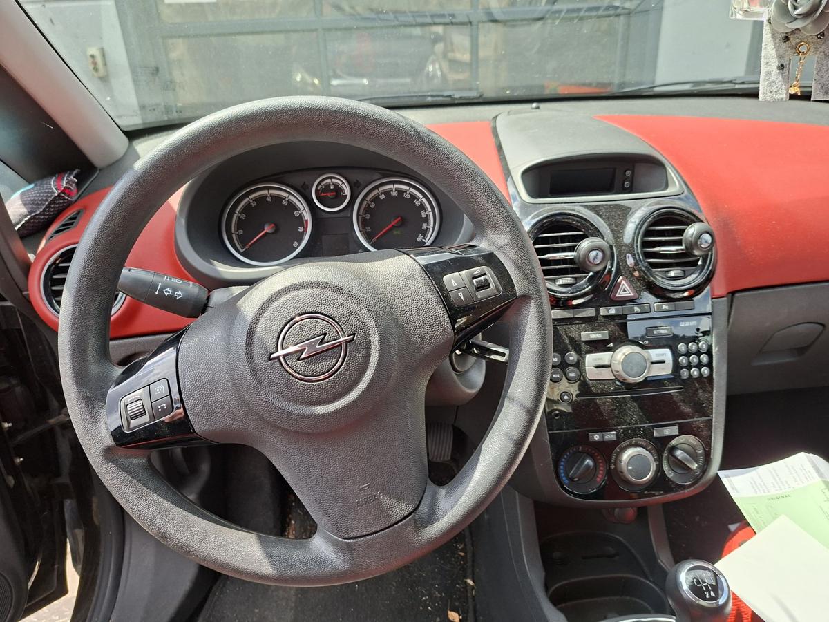 Opel Corsa D orig Lenkrad mit Fernbedienung Klavierlack schwarz Bj 2007
