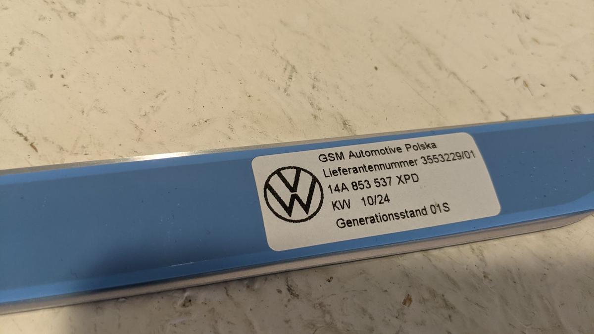 VW ID.7 ID7 Satz Einstiegsleisten Zierleisten Einstieg links und rechts vorn