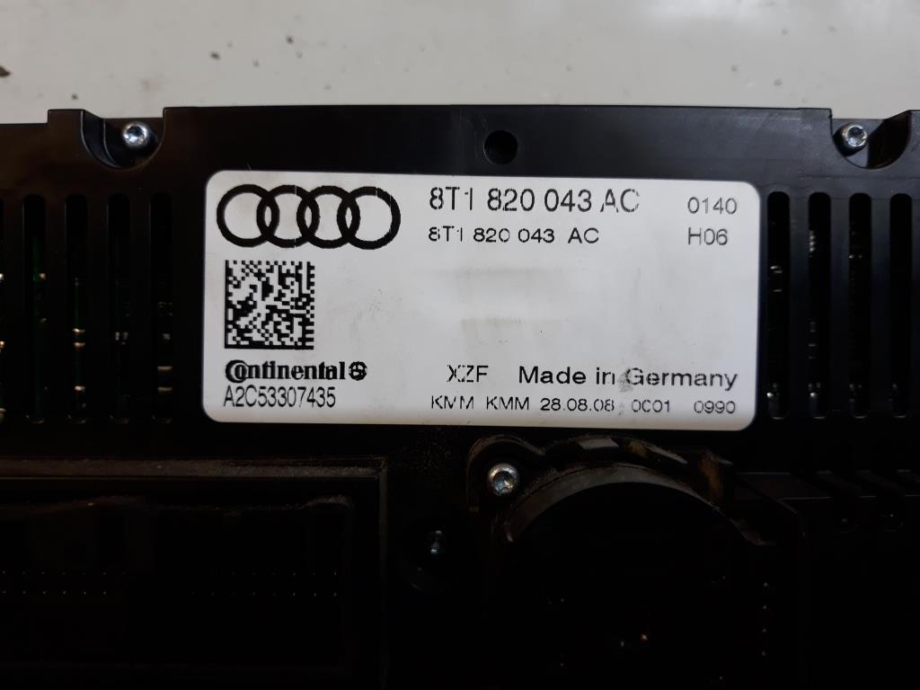 Audi A4 8K B8 BJ 2008 Klimabedienteil Heizbetätigung 8T1820043AC