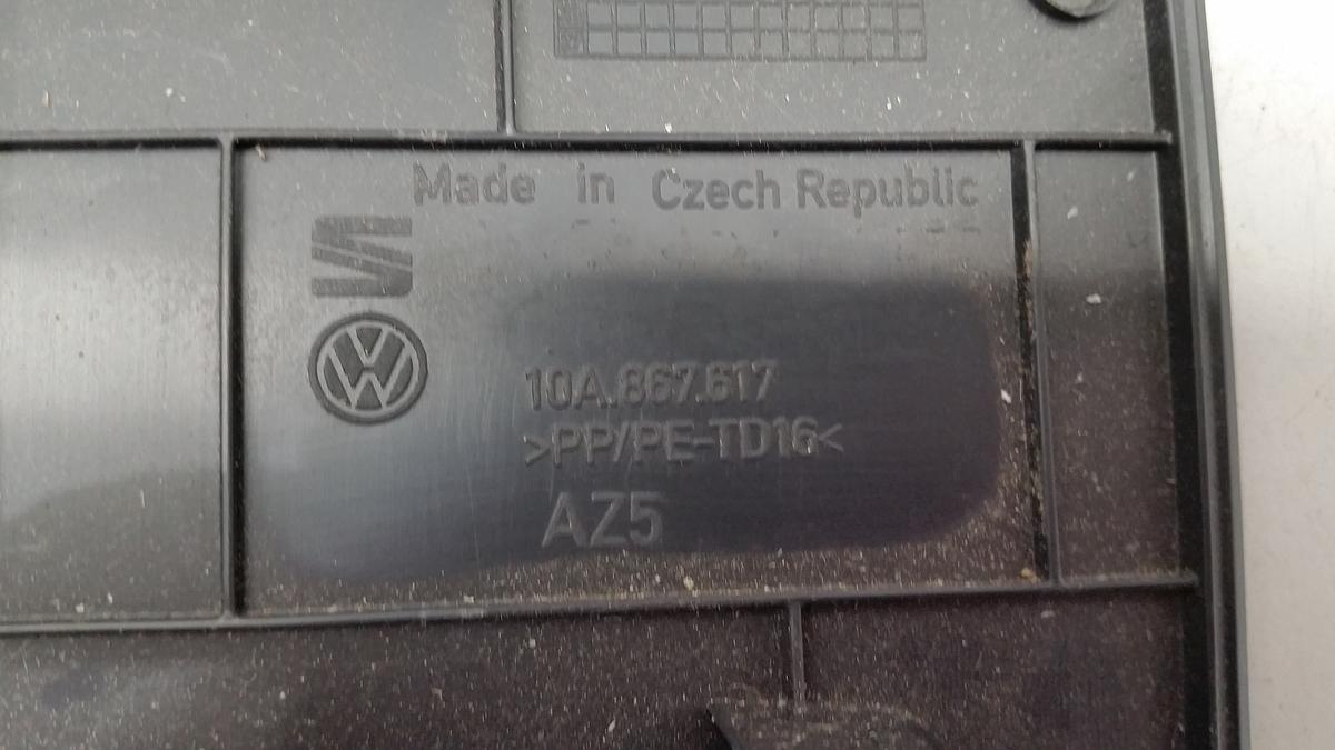 VW ID3 original Dachhimmel Leiste Kofferraumleiste 10A867617