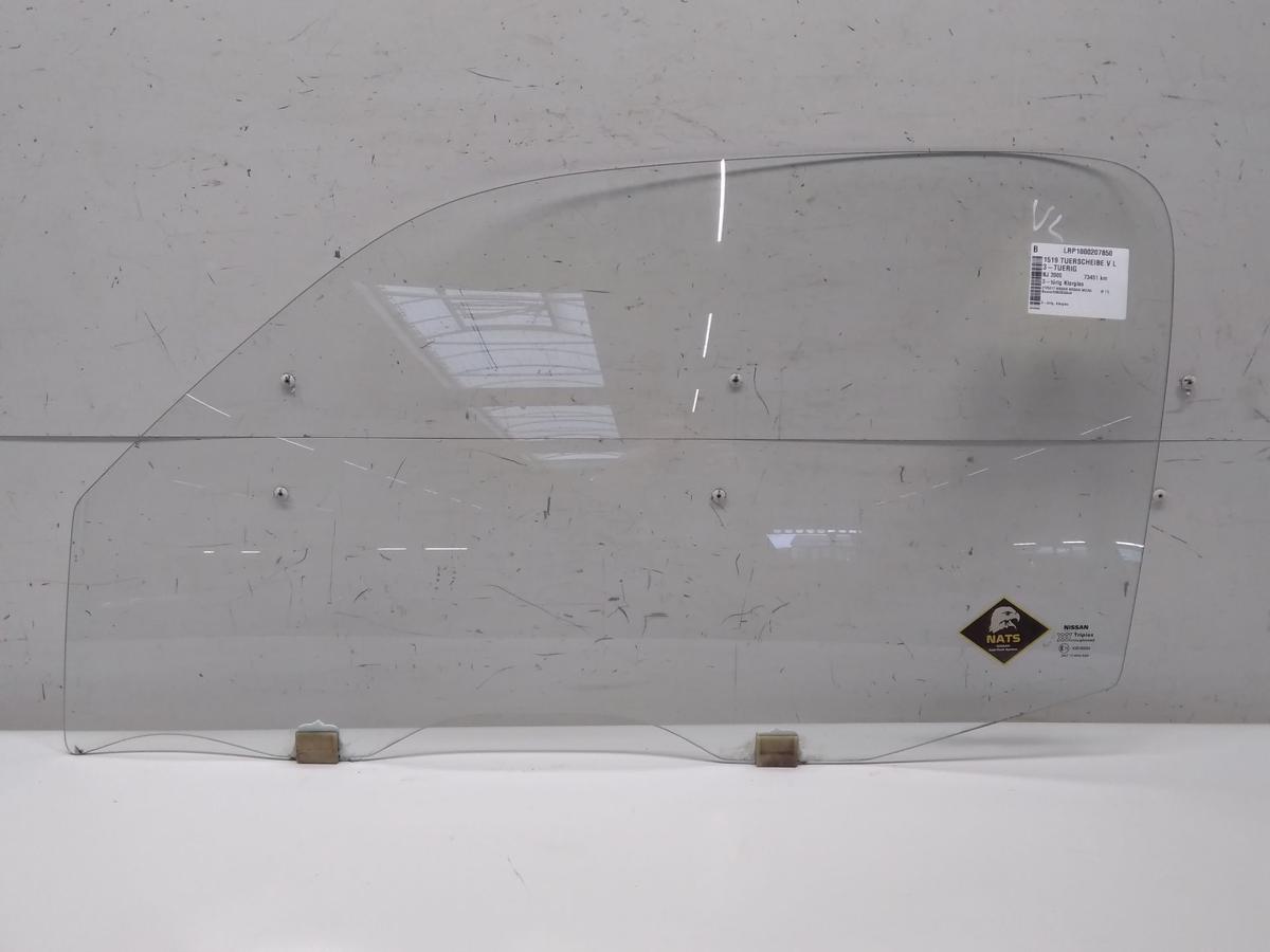Nissan Micra K11 original T&uuml;rscheibe vorn links 3-t&uuml;rig Klarglas BJ2000