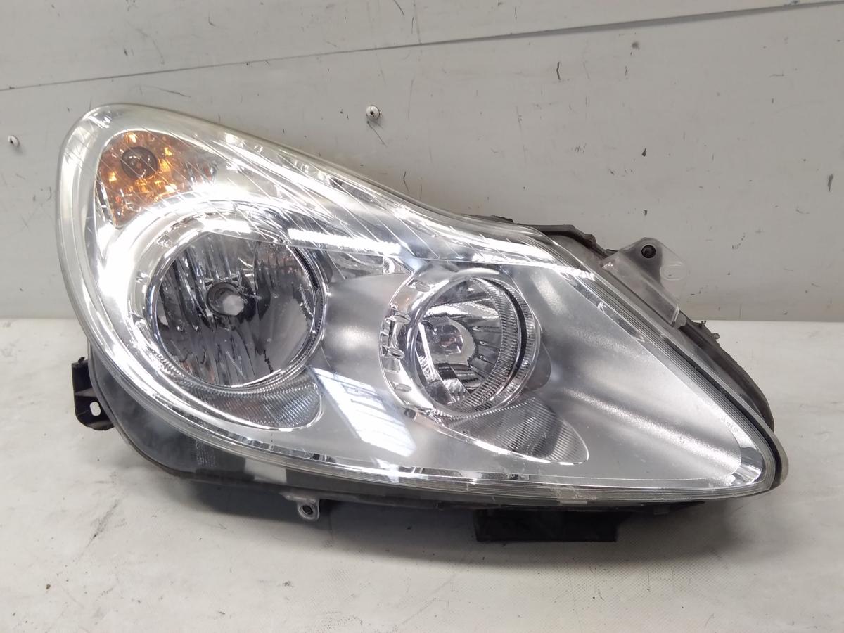 Opel Corsa D original Scheinwerfer rechts chrom Valeo Halogen mit LWR Bj.2006