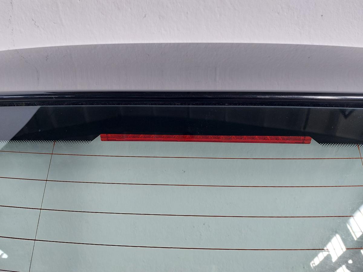 BMW 1er E87 LCI Heckklappe mit Heckscheibe 5 t&uuml;r Kofferklappe 668 schwarz II