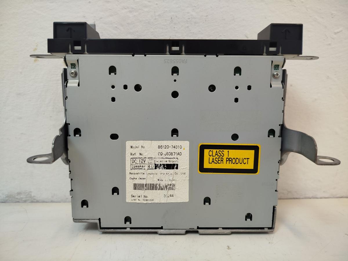 Toyota IQ Typ AJ Autoradio Radio mit CD Laufwerk OEM