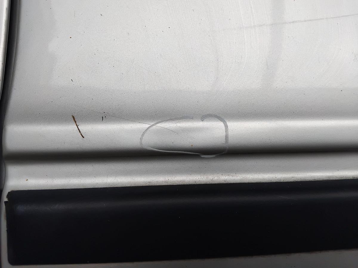 Audi 80 B4 Limousine T&uuml;r hinten links LY7T Kristallsilbermetallic BJ1992