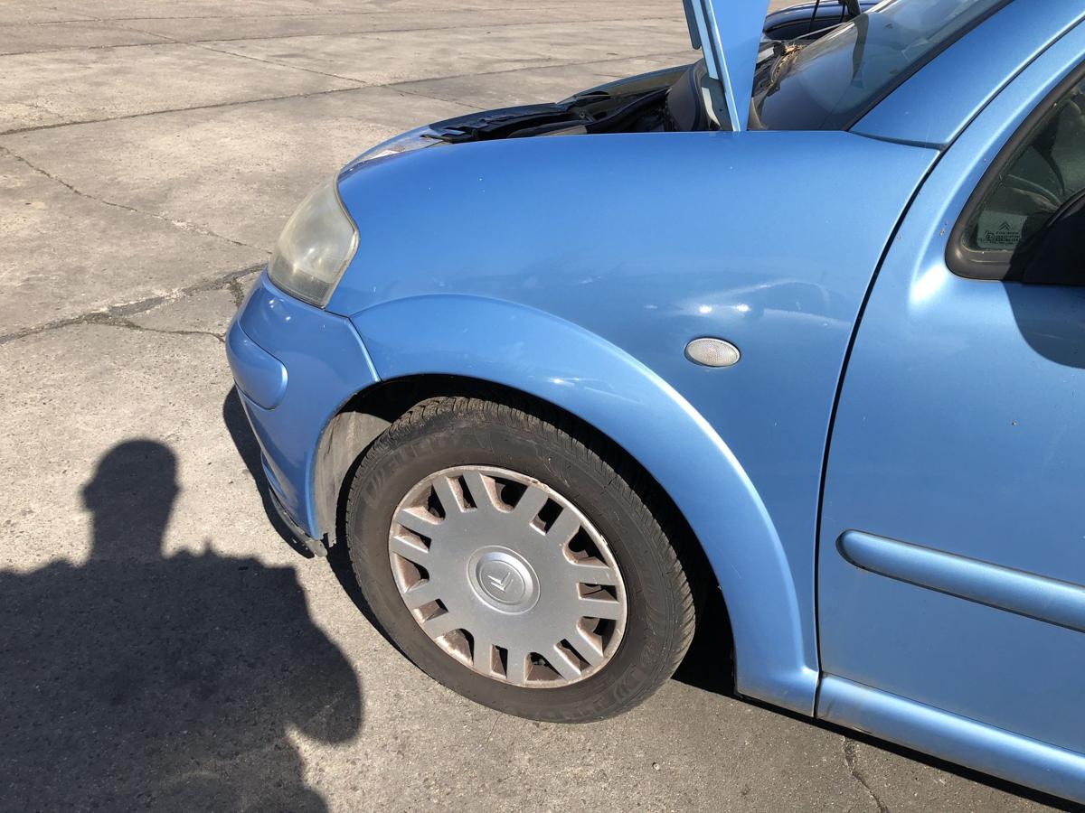 Citroen C3 Typ F Kotfl&uuml;gel vorn links Fahrerseite Fender KMY Lucia Blau Metallic