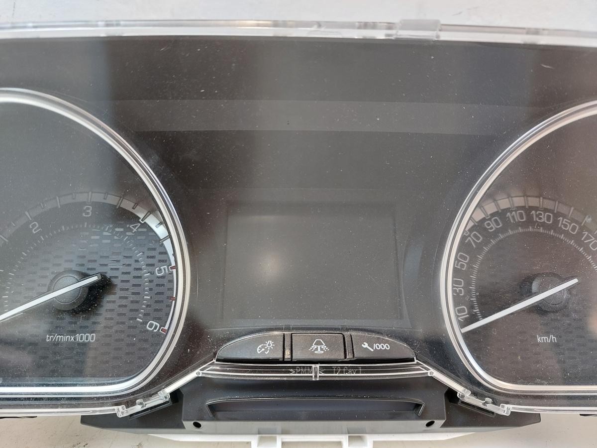 Peugeot 2008 I CU ab16 Tacho Kombiinstrument Diesel OEM