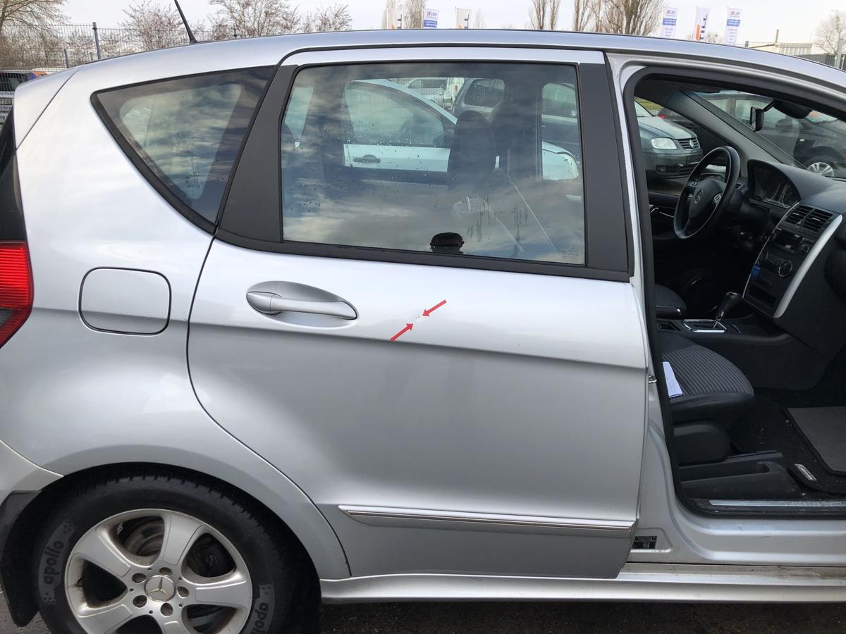 Mercedes A Klasse W169 T&uuml;r hinten rechts Fondt&uuml;r Polarsilber Rohbau