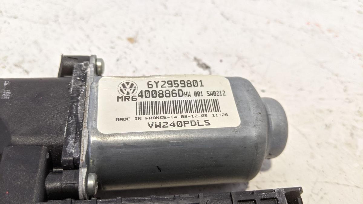 VW Polo 9N3 Fensterhebermotor Motor Fensterheber vorn rechts mit Steuerteil