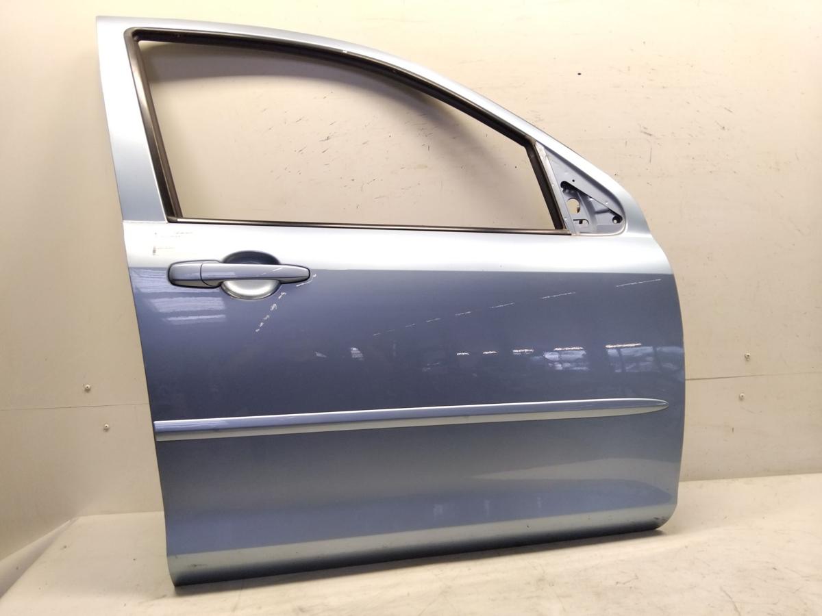 Mazda 2 DY Tür vorn rechts Beifahrertür hellblaumetallic Bj.2007