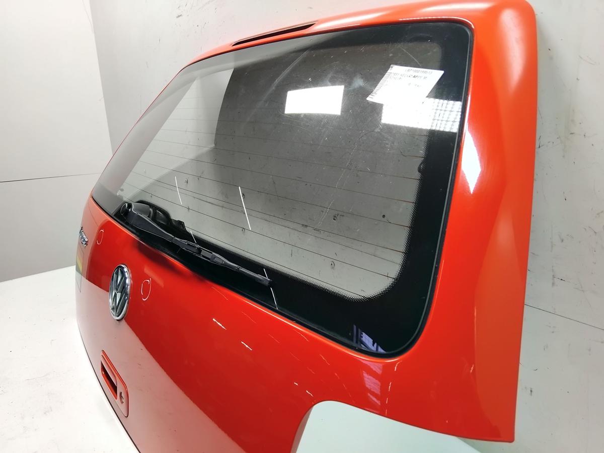 VW Lupo 6X original Heckklappe LP3G Flashrot mit Heckscheibe BJ1999