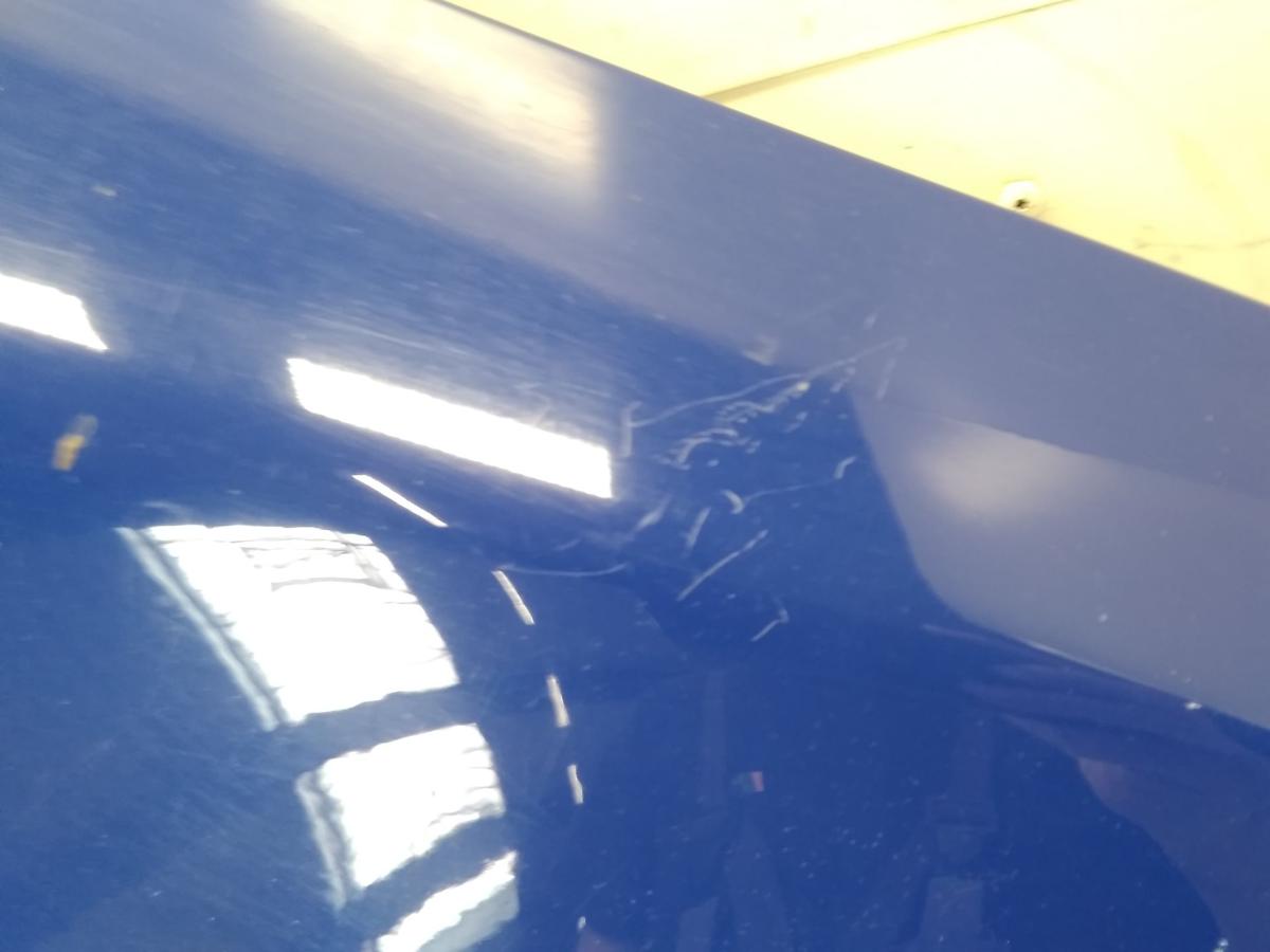Skoda Fabia 5J original Kotfl&uuml;gel vorn rechts dunkelblau 4590 Dynamicblau BJ2009