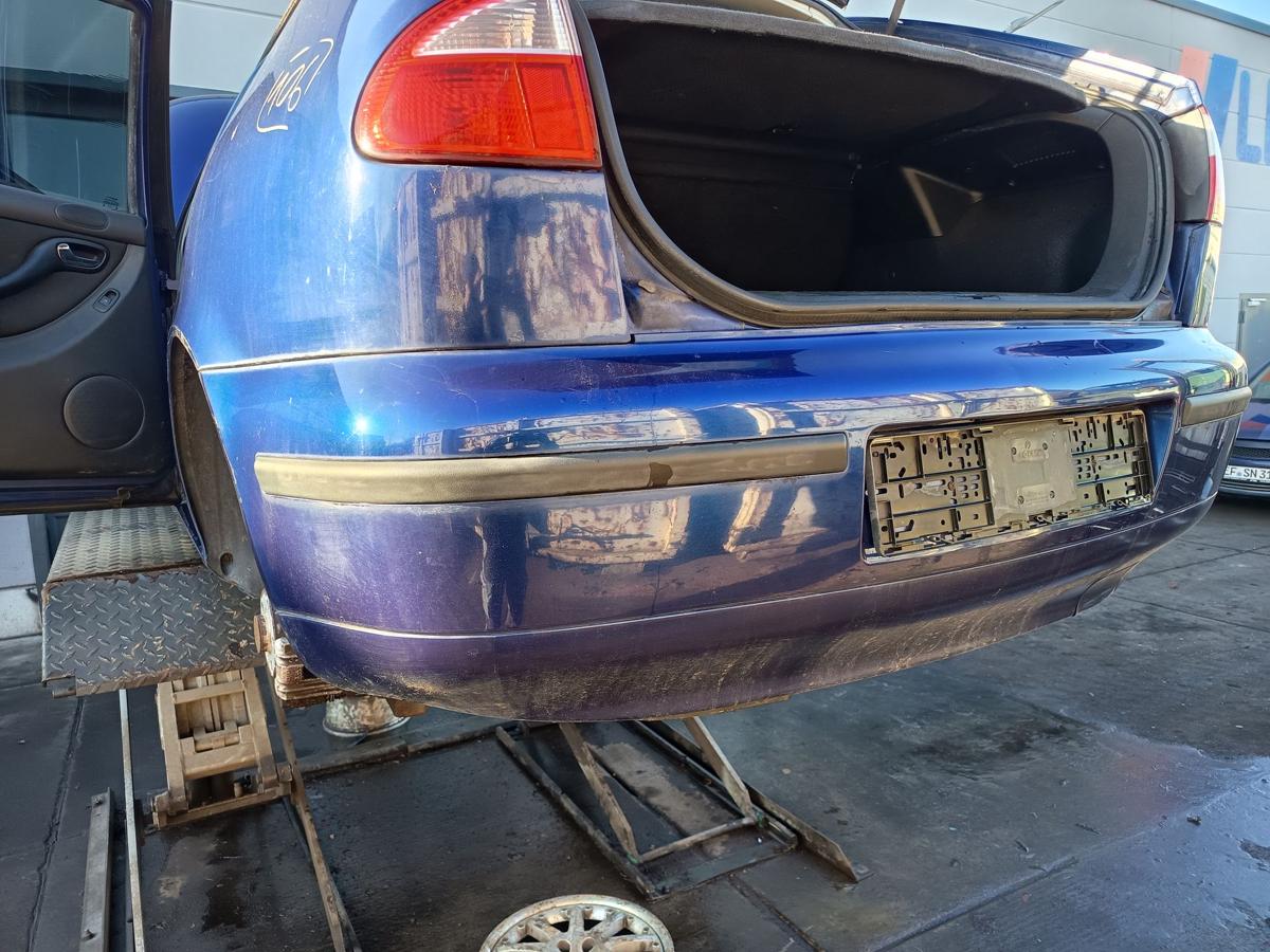 Seat Leon 1M original Sto&szlig;stange F&auml;nger hinten/Heck S5S Almeriablau Bj 2005