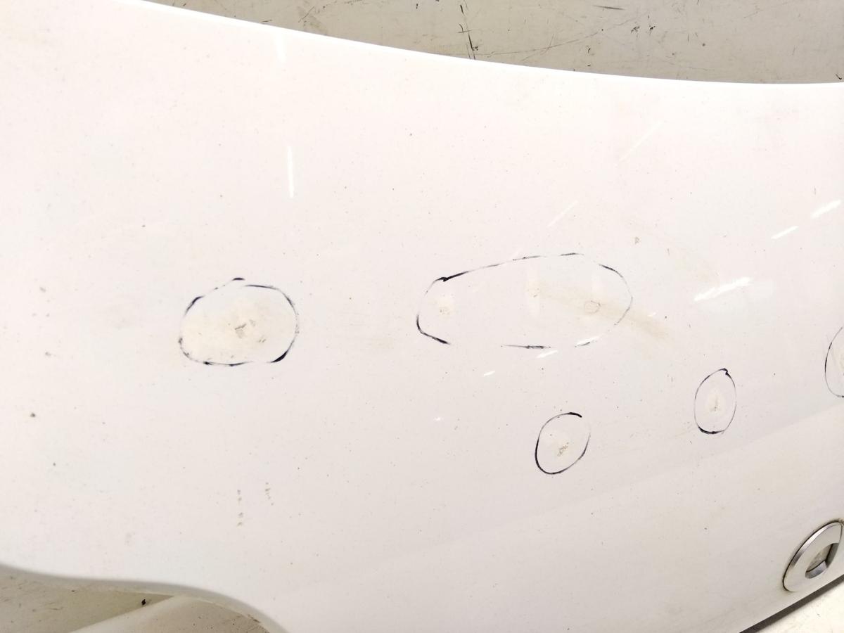 Smart Fortwo 451 original Wartungsklappe Frontklappe Motorhaube weiss BJ2009
