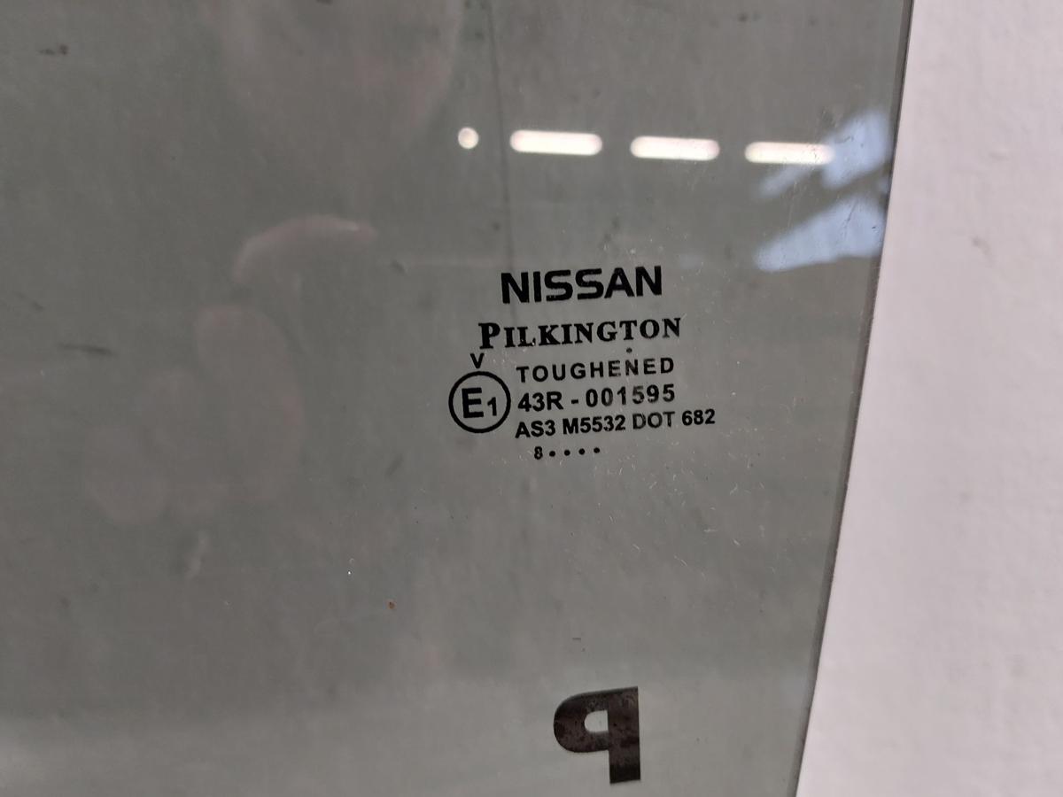 Nissan Leaf ZE1 40kWh Seitenscheibe T&uuml;rscheibe hinten links Fondt&uuml;r