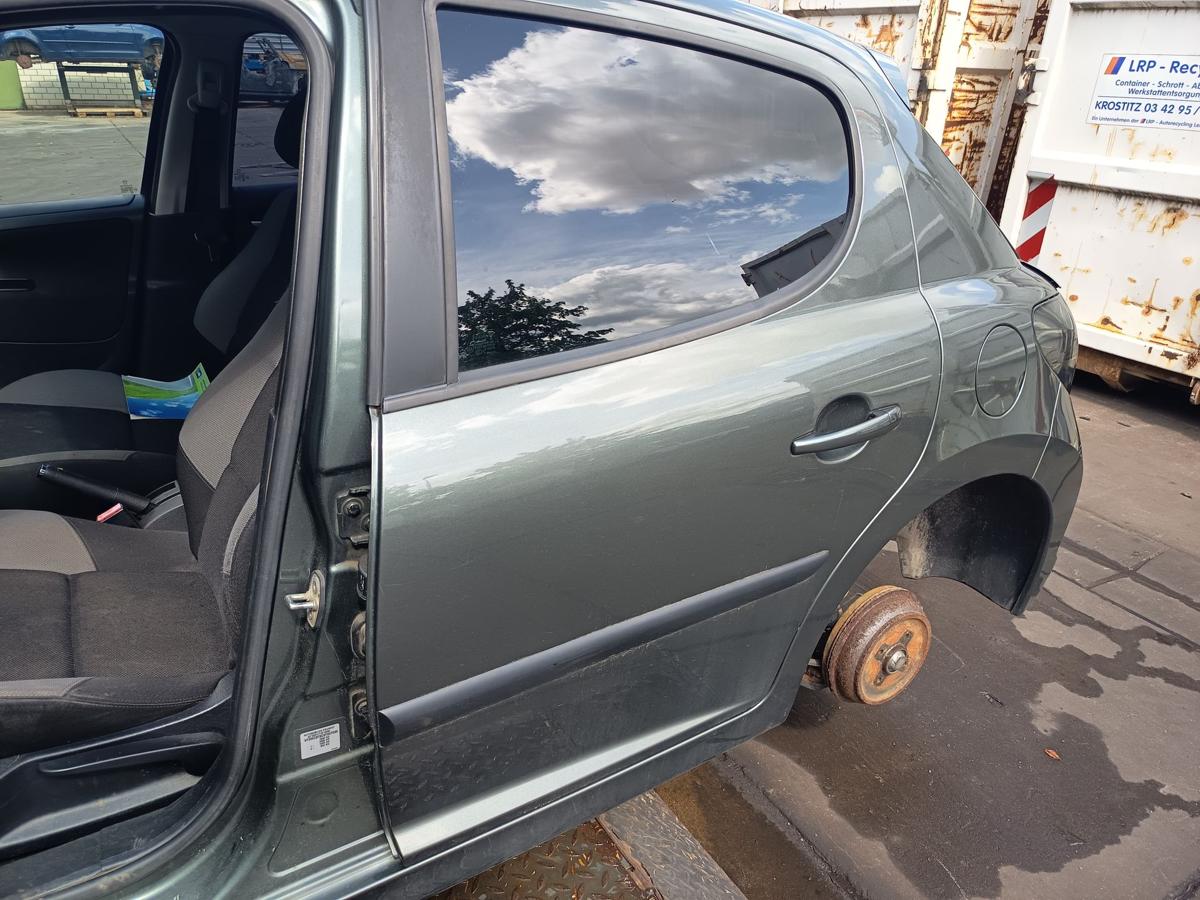Peugeot 207 original T&uuml;r hinten links Fond EZQ Manitobagrau Bj 2009