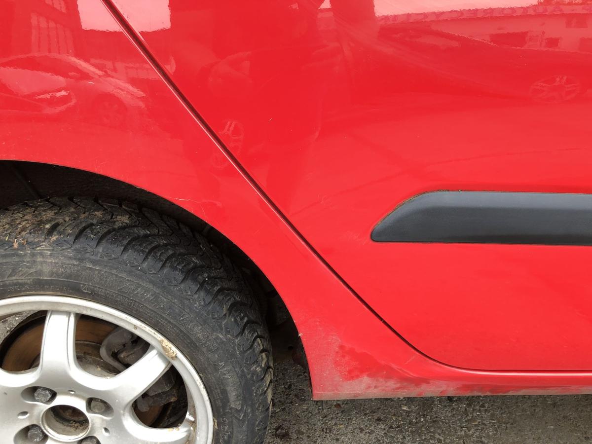 Hyundai i10 PA Tür hinten rechts im Rohbau Fondtür H4 Electric Red
