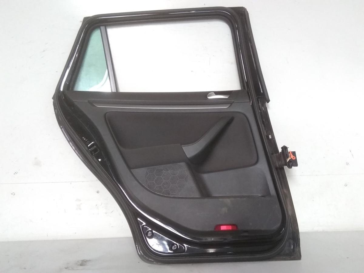 VW Golf 6 Variant Golf 5 Variant Tür hinten links brillantschwarz L041 BJ2007
