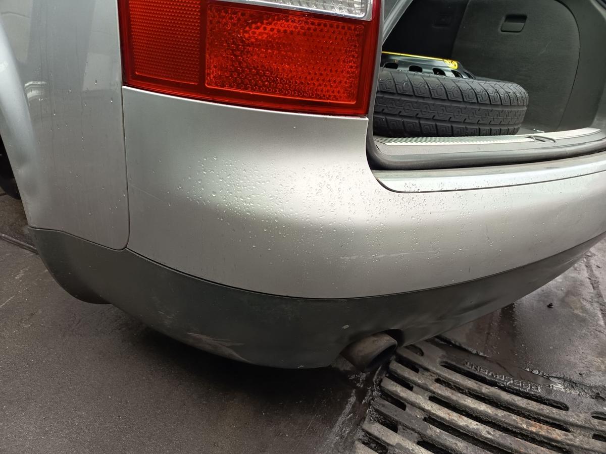 Audi A4 B6 Kombi original Sto&szlig;stange hinten LY7W Lichtsilber Metallic Bj 2002