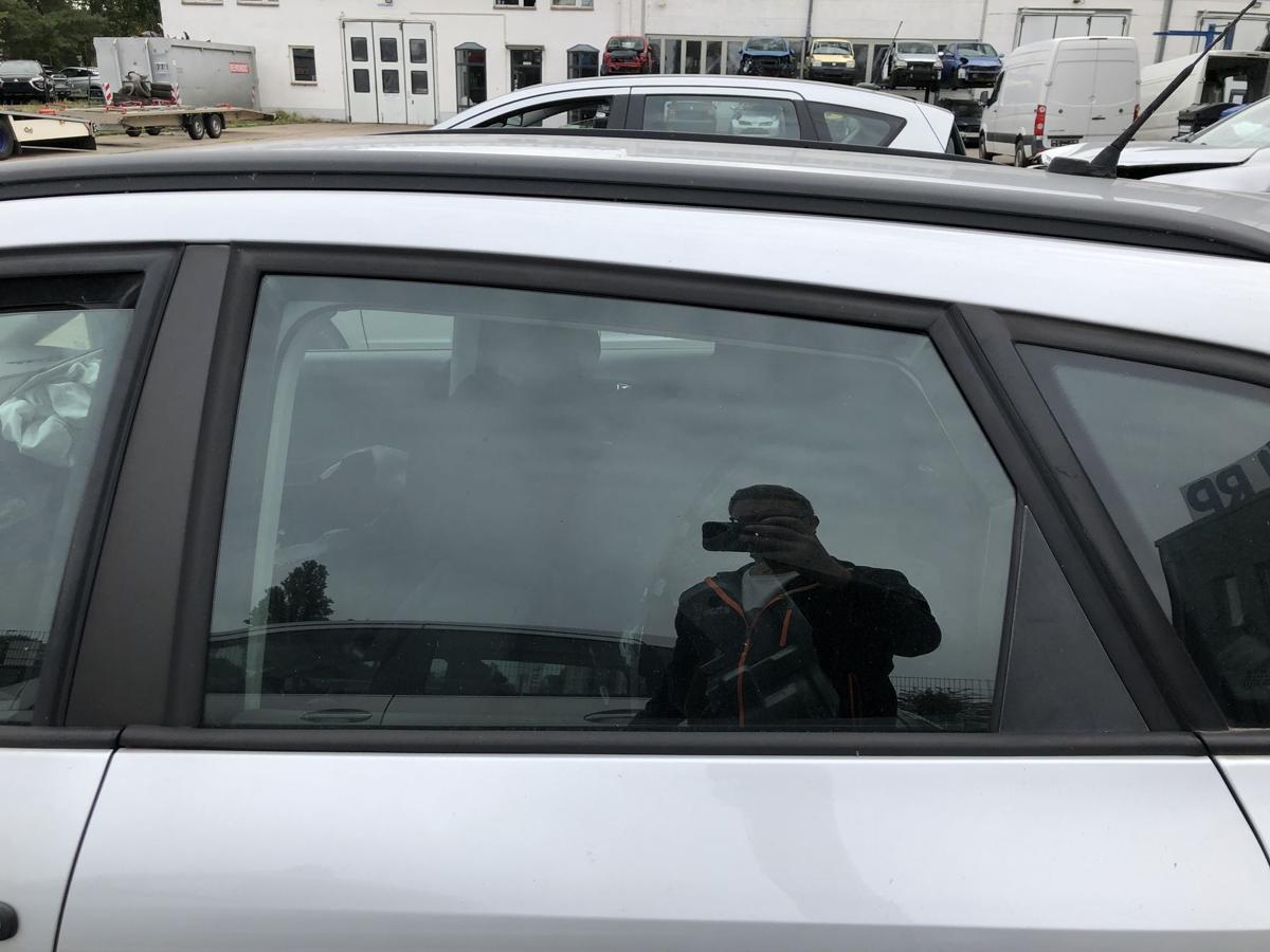 Seat Ibiza 6J 6P ST Kombi Tür hinten links Fondtür Roh LX7W Eissilber Metallic