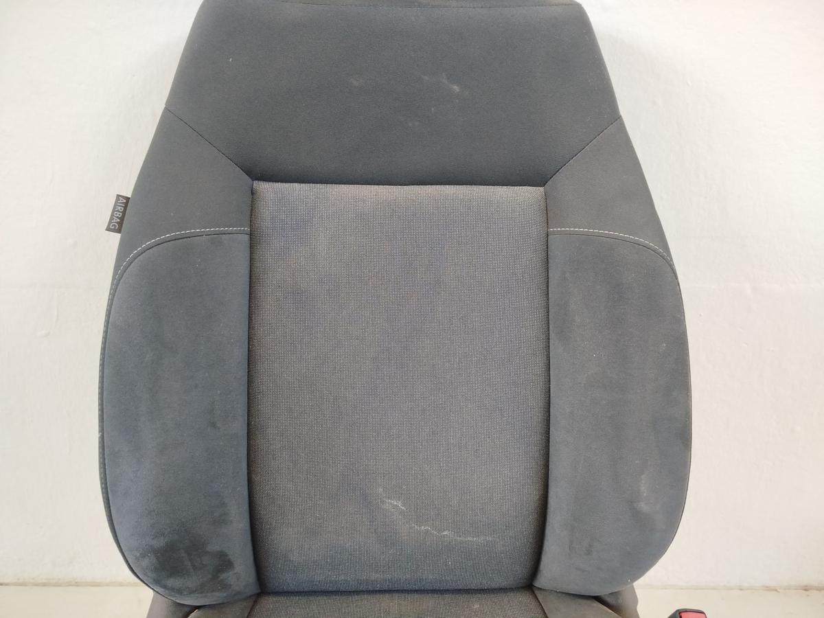 VW Polo 6R Style Sitz vorn rechts Beifahrersitz Stoff Alcantara Microfaser 5 türer