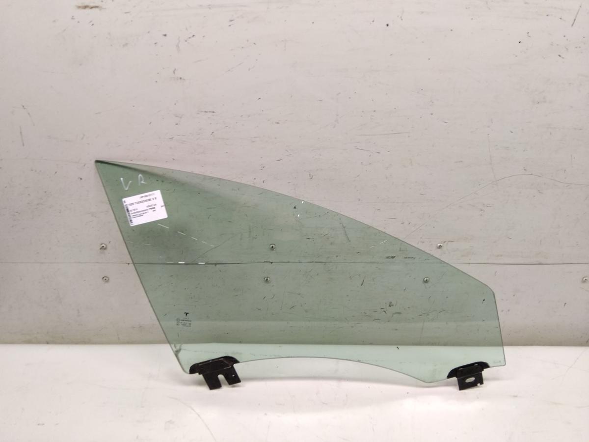 Tesla Model S P85D original T&uuml;rscheibe vorn rechts gr&uuml;ncolor BJ2014