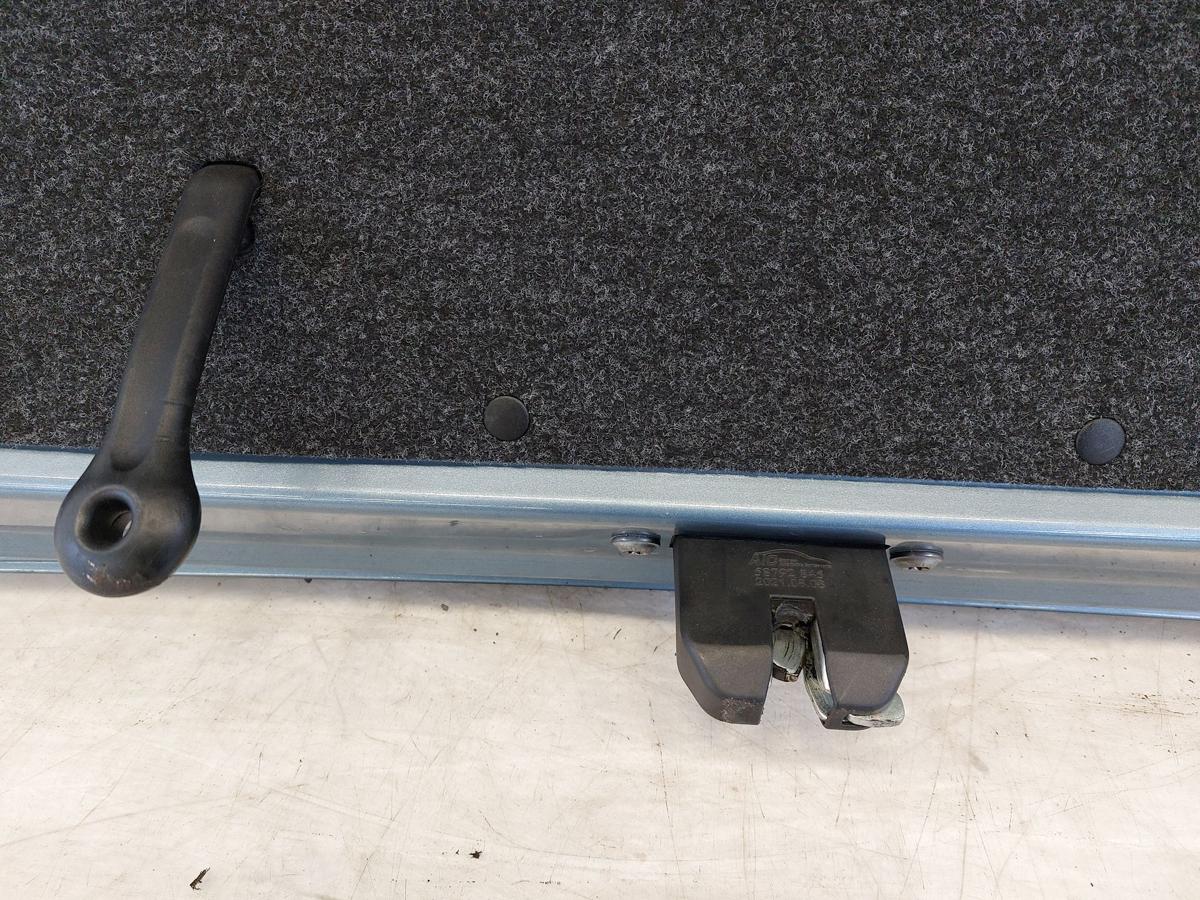 Skoda Fabia 5J Heckklappe mit Schiebe Kofferklappe 5 t&uuml;rer LF5X grau Heckdeckel