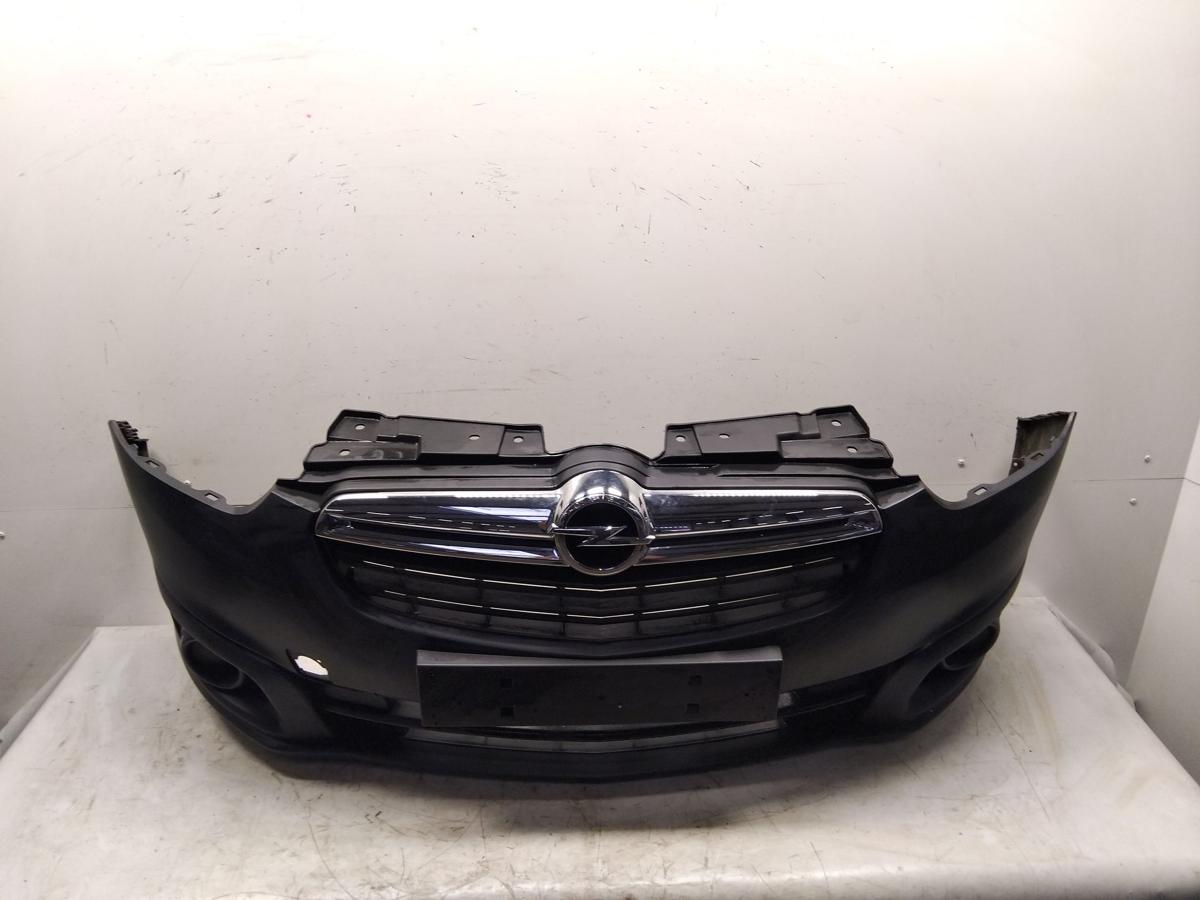 Opel Combo D Kasten Sto&szlig;stange vorn mit Grill schwarz BJ2014