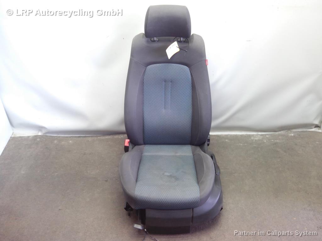 Seat Altea 5P Sitz vorn links Fahrersitz 1K4881105LS Stoff dunkelgrau BJ2008