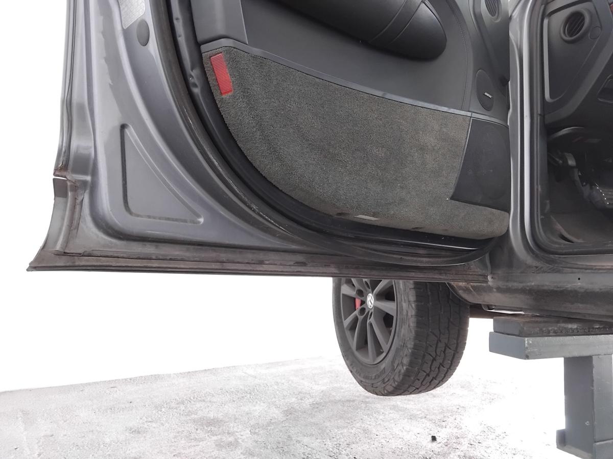 Porsche Cayenne 9PA Turbo T&uuml;r vorn links Fahrert&uuml;r Rohbau LD7Z Titanium BJ2003