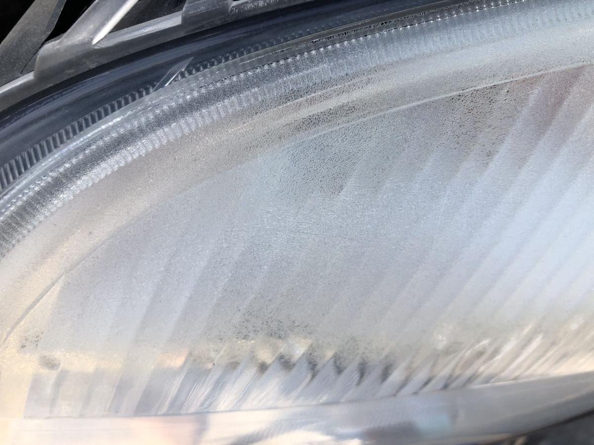 Ford Fusion JU2 Scheinwerfer links Hauptscheinwerfer Halogen Tr&uuml;bung 02 bis 05