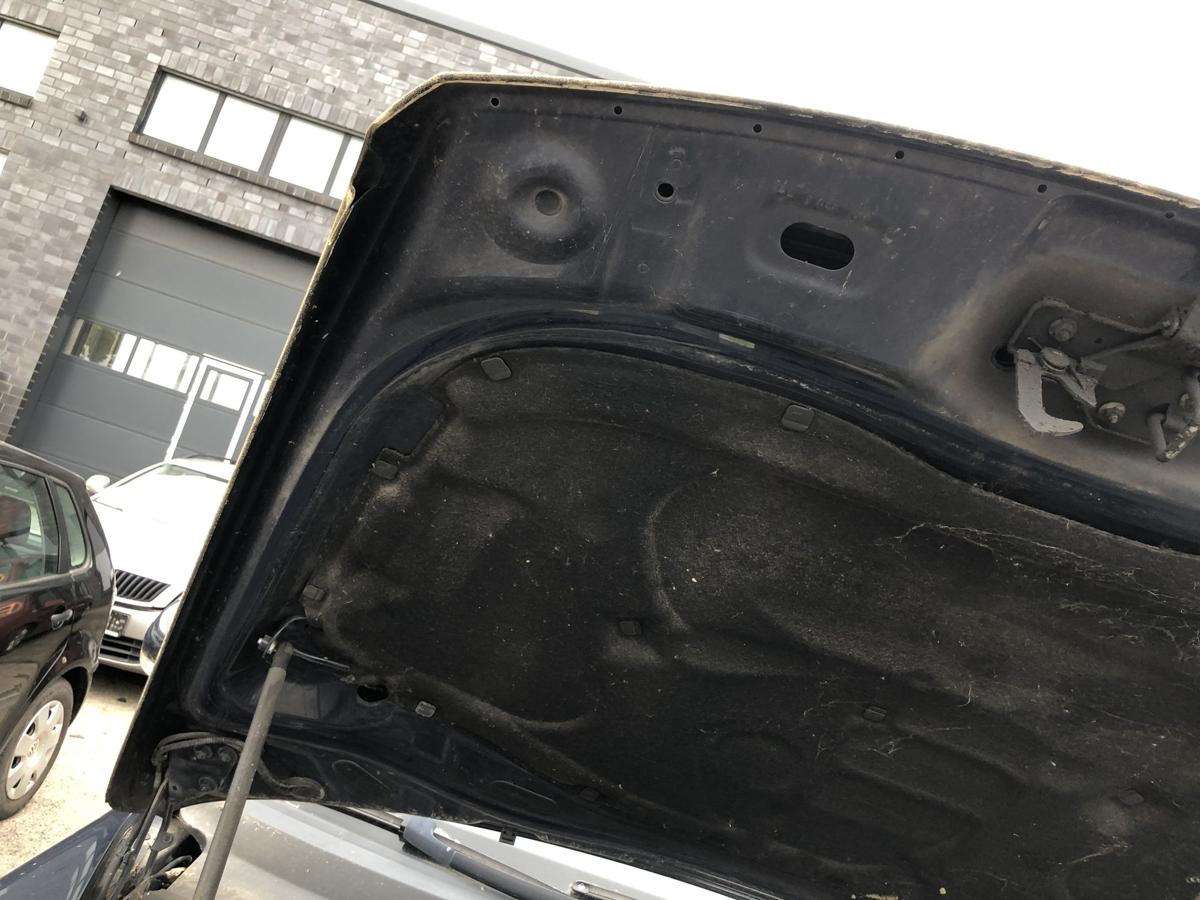 VW Touareg 7L Motorhaube Haube Klappe Deckel vorn Alu LA5G Perlblau 02-06