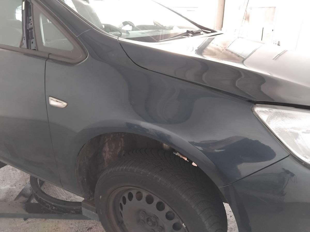 Opel Astra J original Kotflügel vorn rechts ozeanblaumetallic Z22A BJ2011