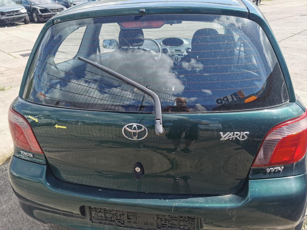 Toyota Yaris P1 Heckklappe Klappe Kofferklappe hinten 6R4 Dark Green 3 Türer
