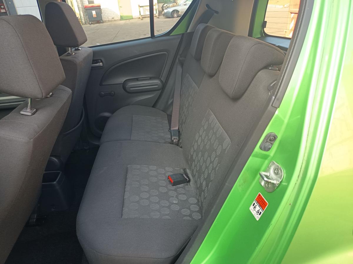 Suzuki Splash original R&uuml;cksitzbank komplett Stoff schwarz/grau Bj 2008